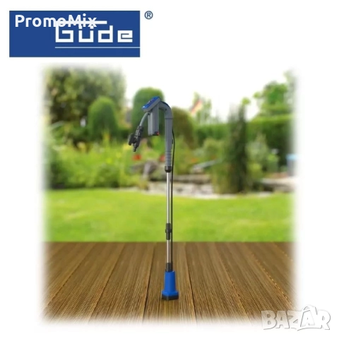 Акумулаторна водна помпа Gude RFP 12 201 04 1500 лч 12V Помпа за варели бидони бурета с батерия и за, снимка 4 - Други инструменти - 52599309