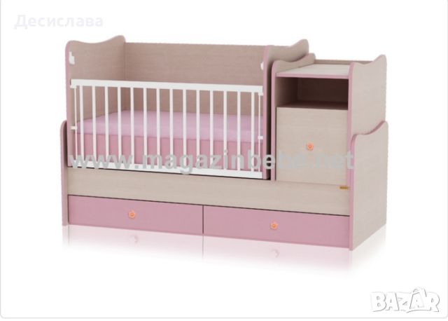 Трансформиращо легло с матрак , снимка 1 - Бебешки легла и матраци - 45630426