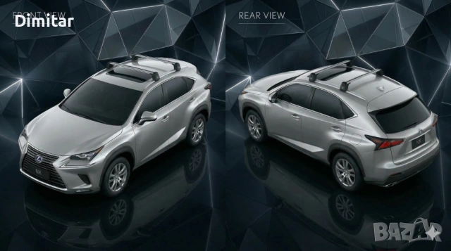 Lexus NX Багажник за покрив (напречни греди, релси, рейлинг), снимка 3 - Аксесоари и консумативи - 53885041