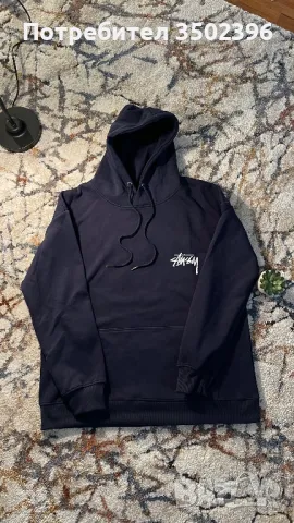 Горнище Stussy с принт, снимка 1 - Спортни дрехи, екипи - 48116732