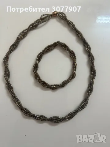 💫 Ръчно изработено колие  стил и значение в едно, снимка 3 - Колиета, медальони, синджири - 50322535