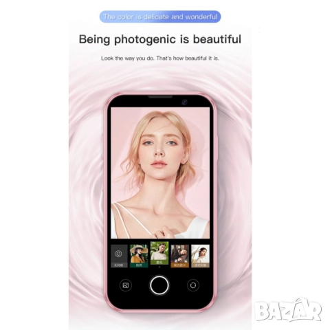 Мини смартфон,  3G WCDMA, снимка 3 - Други - 51977239