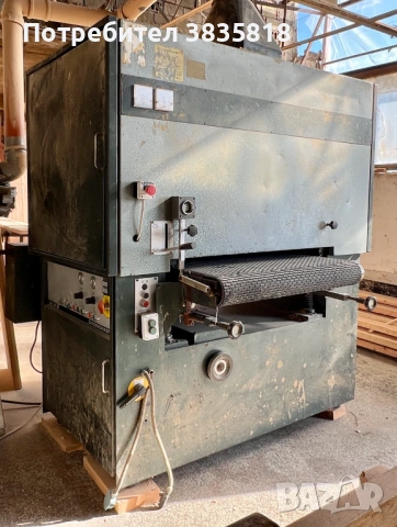 Двувалов калибровъчен шлайф Sandingmaster, снимка 3 - Други машини и части - 53316992