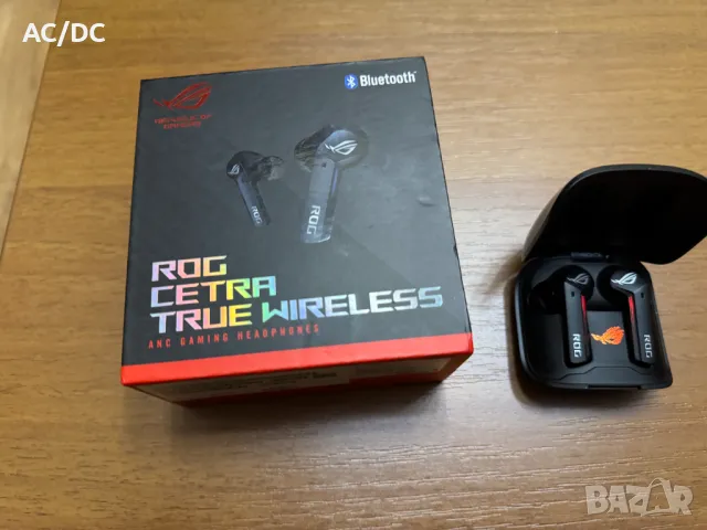 Безжични слушалки ASUS ROG Cetra True Wireless, ANC, снимка 7 - Bluetooth слушалки - 49307119