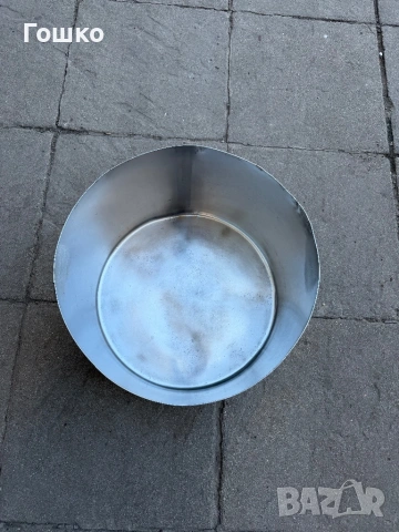 Казан алпака неръждавейка Хром Силистра, снимка 2 - Съдове за готвене - 54115691