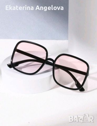 Поляризирани UV слънчеви очила големи унисекс полупрозрачни ретро стил, снимка 1 - Слънчеви и диоптрични очила - 45931363