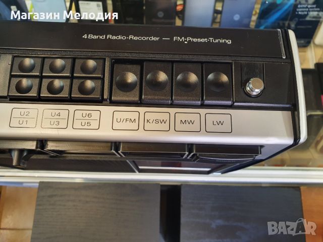 Радиокасетофон Grundig C6200 Automatic В отлично техническо и визуално състояние. Работи перфектно н, снимка 11 - Радиокасетофони, транзистори - 46730202