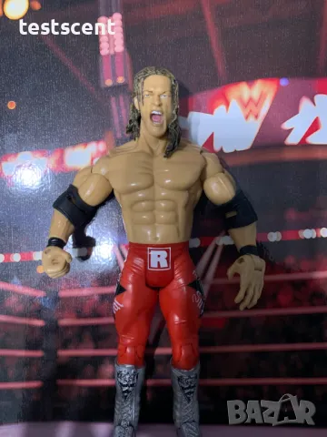 Екшън фигура WWE Edge Rated R Superstar WWE 2006 Jakks Pacific Ruthless Aggression figure играчка, снимка 2 - Фигурки - 48450246