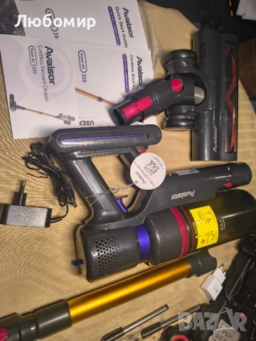 Безжична прахосмукачка Avalsor 550W/45Kpa, мощна безжична прахосмукачка 70 минути , снимка 3 - Прахосмукачки - 51765437