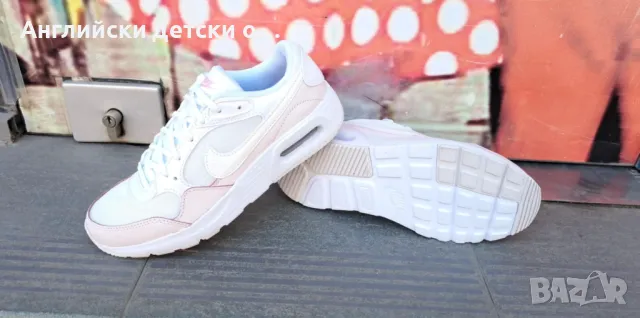 Английски детски маратонки естествена кожа-NIKE, снимка 3 - Детски маратонки - 49923728