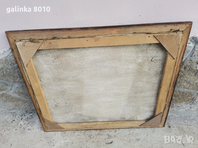 Стара красива картина, снимка 5 - Антикварни и старинни предмети - 53578749