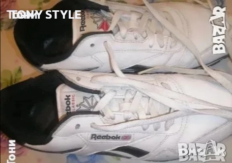 REEBOK Оригинал Нови Дамски Маратонки Изцяло от Естествена Кожа 38, снимка 6 - Маратонки - 51643890