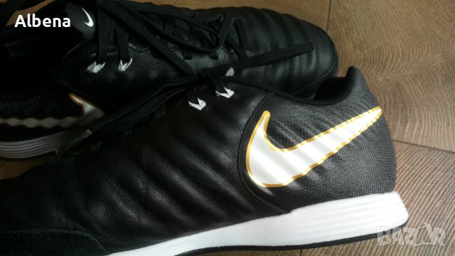 NIKE TIEMPO X Leather Football Boots Размер EUR 40,5 / UK 6,5 за футбол естествена кожа 156-14-S, снимка 10 - Спортни обувки - 45289292