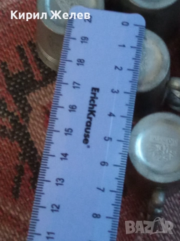 Стари малки метални чашки 53664, снимка 7 - Антикварни и старинни предмети - 53422568