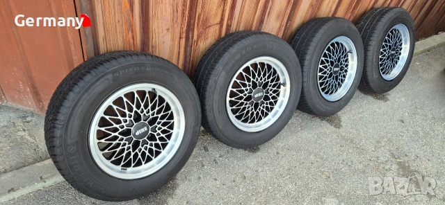 ретро джанти за мерцедес mercedes w123 w124 w126 5x112 15цола, снимка 5 - Гуми и джанти - 53877765