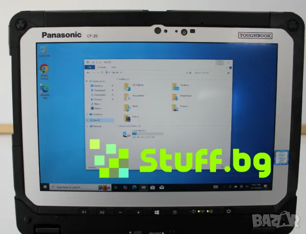 Panasonic Toughbook CF-20 Intel Core i5-7Y57 10.1" FHD Touch/8GB/256G, снимка 14 - Лаптопи за работа - 49464958