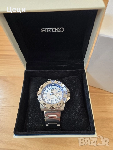 Seiko 5 Sports Blue Ice Monster