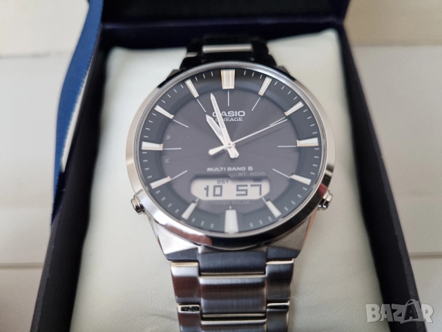 Casio Lineage LCW-M510D-1AJF Tough Solar Sapphire Multiband 6 Watch, снимка 3 - Мъжки - 52130314