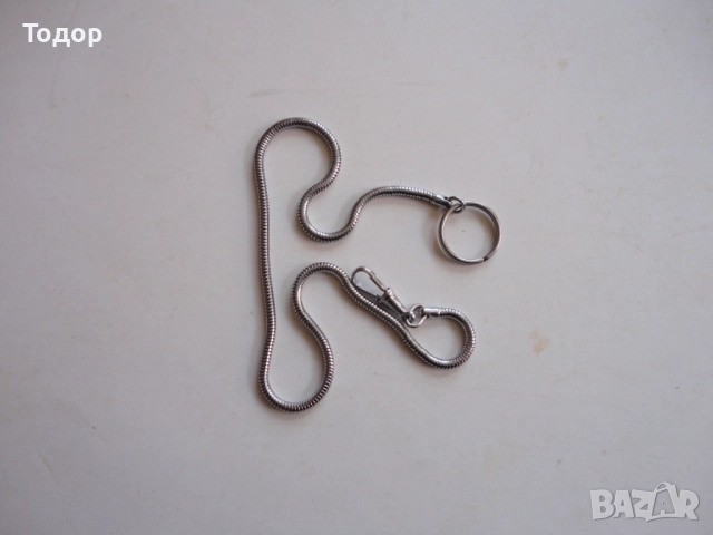 Кюстек верижка за джобен часовник 3, снимка 5 - Мъжки - 52671454