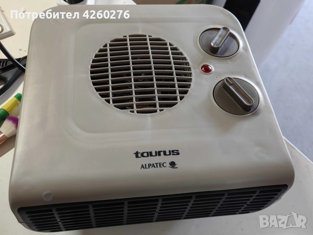 Taurus Alpatec JAVA – вентилаторен отоплител 2000W, снимка 3 - Отоплителни печки - 52117188