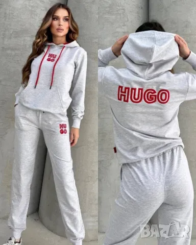 висококачествени дамски памучни екипи GUESS hugo boss tommy hilfiger , снимка 3 - Спортни екипи - 49452783