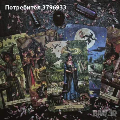 Таро Everyday Witch, снимка 2 - Езотерика - 48603599