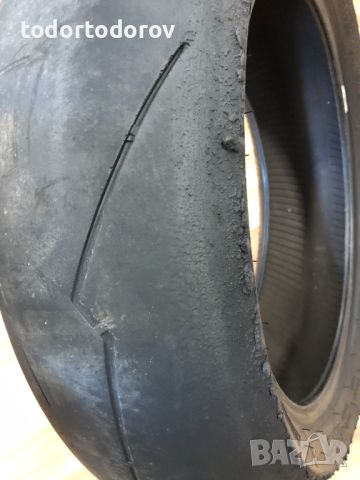 Задна полусликова гума PIRELLI Diablo Supercorsa 190/560/17 DOT 2021г, снимка 2 - Гуми и джанти - 46724203