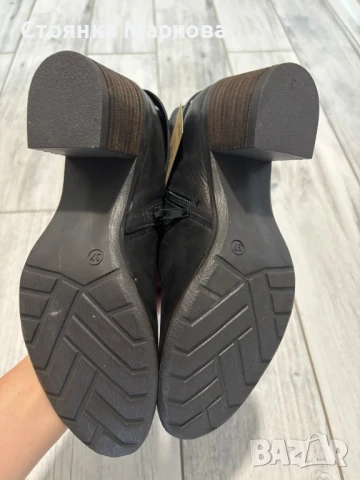 Нови черни боти-ест.кожа, снимка 5 - Дамски боти - 51063970