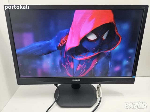 +Гаранция! IPS Монитор Philips 241S4L 24" инча + кабели, снимка 2 - Монитори - 50986589