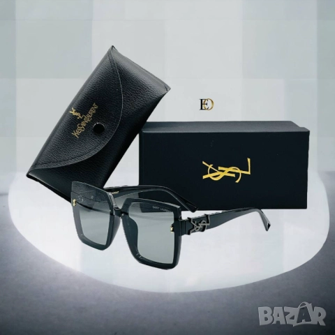 очила с черен обикновен калъф и ув защита ysl saint laurent, снимка 3 - Слънчеви и диоптрични очила - 51457946