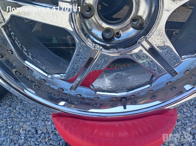 22цола. мерцедес. моноблок 4бр порьчкови мерцедес гл. гле. мл. глц. г 5х112 ет55, снимка 3 - Гуми и джанти - 53755133