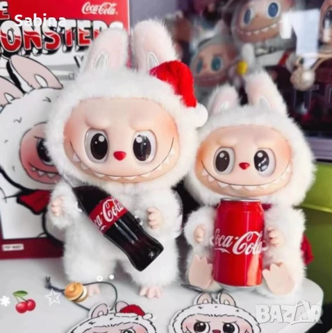 Колекционерски Labubu x Coca-Cola – Зимна лимитирана серия , снимка 2 - Колекции - 51302731
