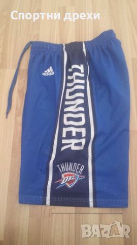 Оригинални NBA шорти Oklahoma City Thunder (M), снимка 1 - Спортни дрехи, екипи - 46226952