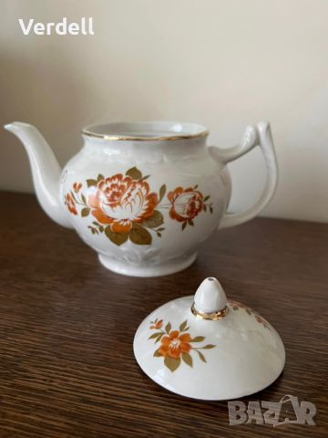 Порцеланов чайник на Вербилки, снимка 3 - Сервизи - 45509409