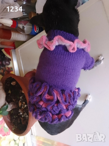 кучешка плетена дреха, снимка 3 - За кучета - 53389623
