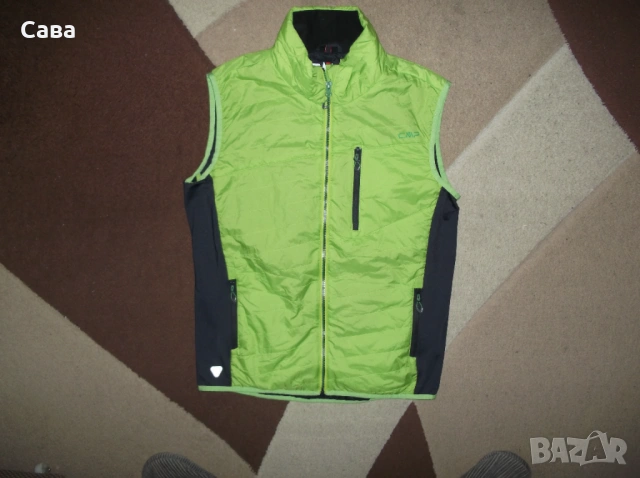 Софтшел и елек CMP  мъжки,Л-ХЛ, снимка 2 - Спортни дрехи, екипи - 53586212