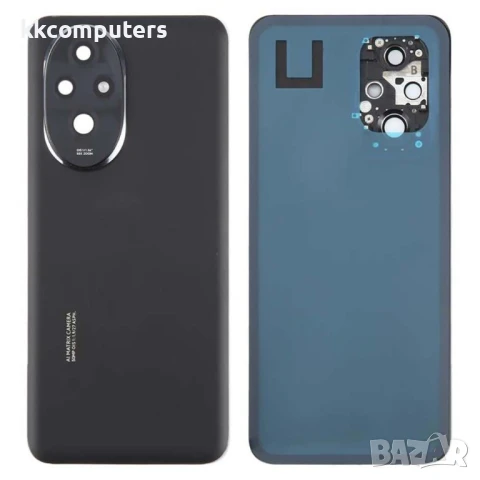 Оригинален заден капак със стъкло за камерата за Honor 200 5G – Черен / Бял / Син, снимка 3 - Резервни части за телефони - 51024257