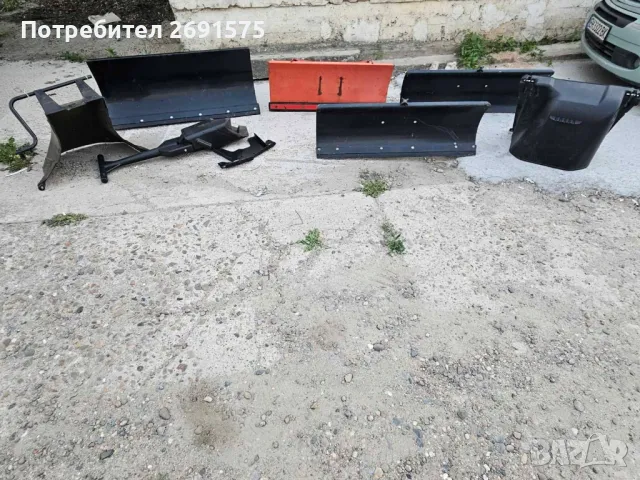 дъска за сняг,дефлектор,мулчер за тракторни косачки