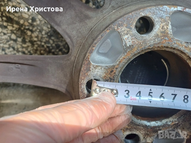 Алуниниеви джанти 17 цола 4 броя, снимка 2 - Гуми и джанти - 53975743