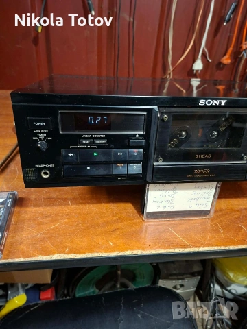 Продава се триглав дек Sony 700ES. , снимка 5 - Декове - 53991191