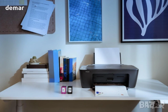 Многофункционален принтер HP DeskJet 2910, безжичен, цветен, снимка 10 - Принтери, копири, скенери - 53634486