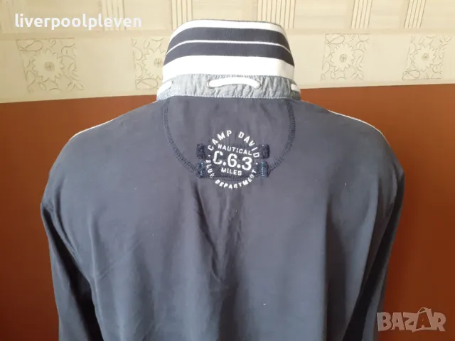 👉Camp David Original ХL ефектна, снимка 3 - Блузи - 49719004