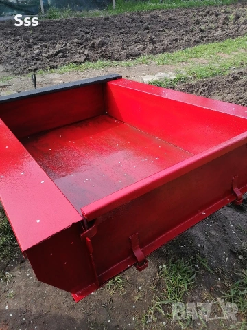 Ремарке за мотофреза със спирачки , снимка 2 - Ремаркета - 54018881