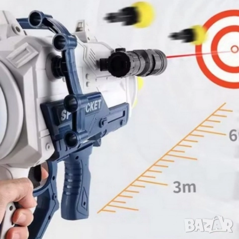 Детска играчка гранатомет с ефекти RPG, снимка 4 - Други - 52152685