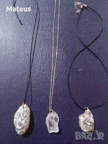 Колиета от естествени минерали, снимка 2 - Колиета, медальони, синджири - 52433615