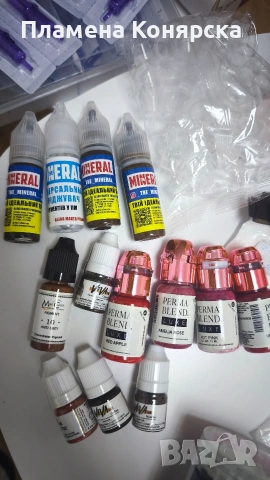 Различни материали за перманентен грим, снимка 2 - Друго оборудване - 53176587