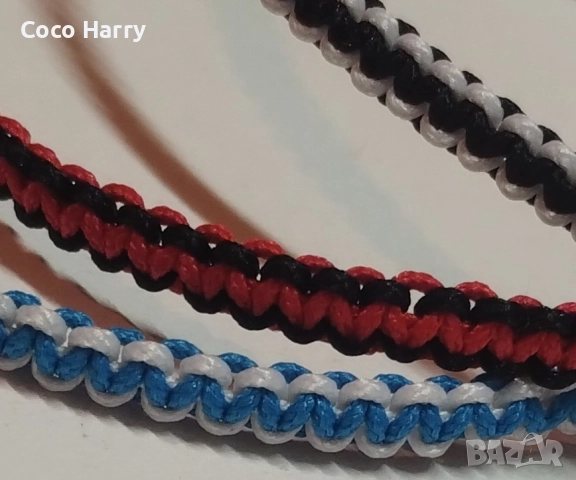 Гривна макраме,ръчно изработена,на конец, снимка 5 - Гривни - 52966134