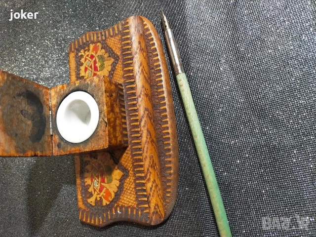 дървен декоративен предмет, снимка 5 - Други ценни предмети - 54117871