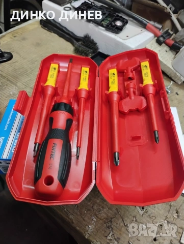 Комплект ел.отвертки, снимка 7 - Отвертки - 53409969