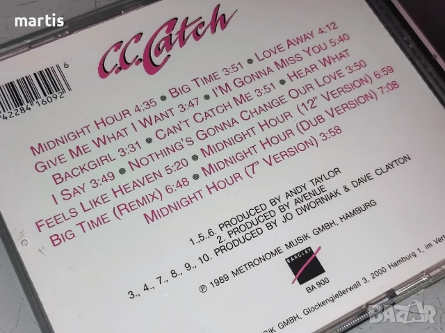 Sandra, Modern Talking,C.C.Catch -Колекция 3CD, снимка 3 - CD дискове - 52298017